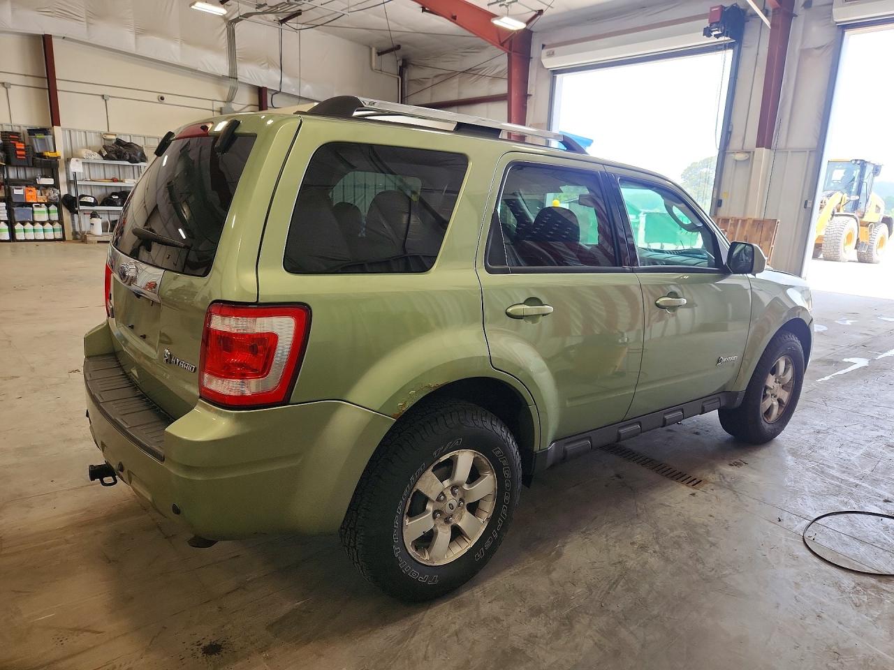 2010 Ford Escape Hybrid Зеленый vin: 1FMCU5K34AKB21797