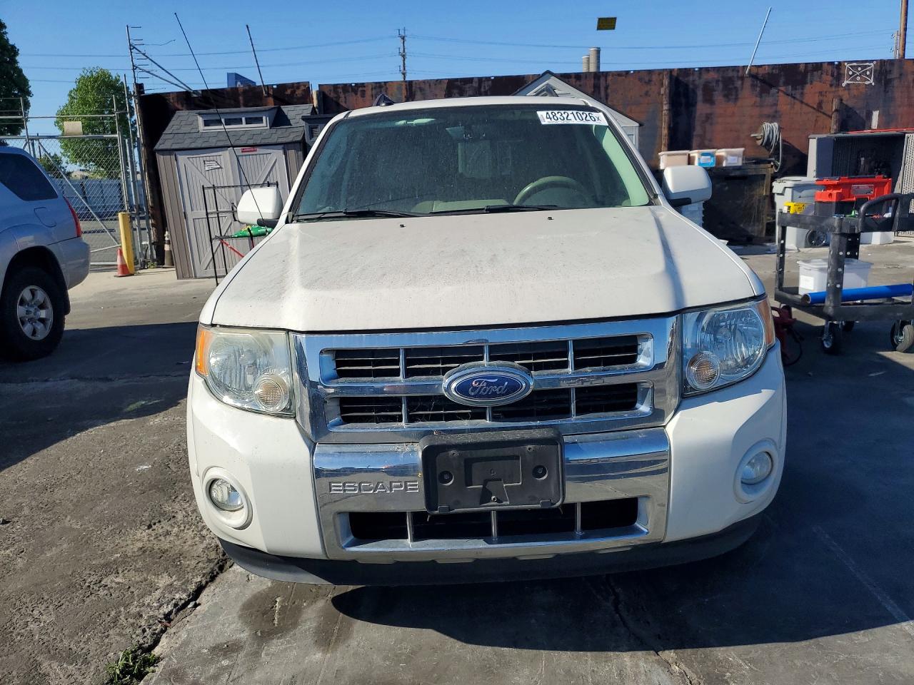 2010 Ford Escape Hybrid White vin: 1FMCU5K34AKB82499