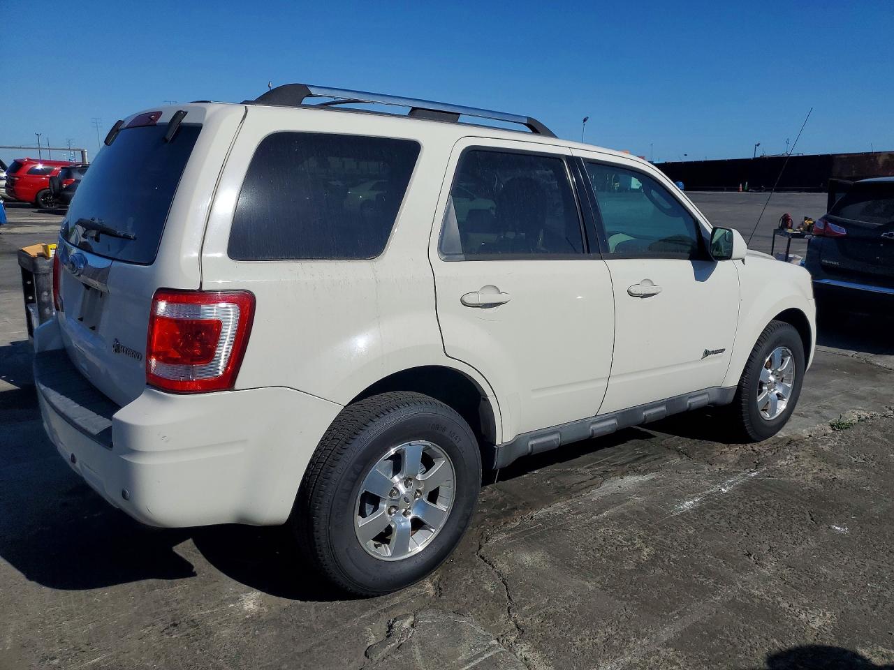 2010 Ford Escape Hybrid White vin: 1FMCU5K34AKB82499