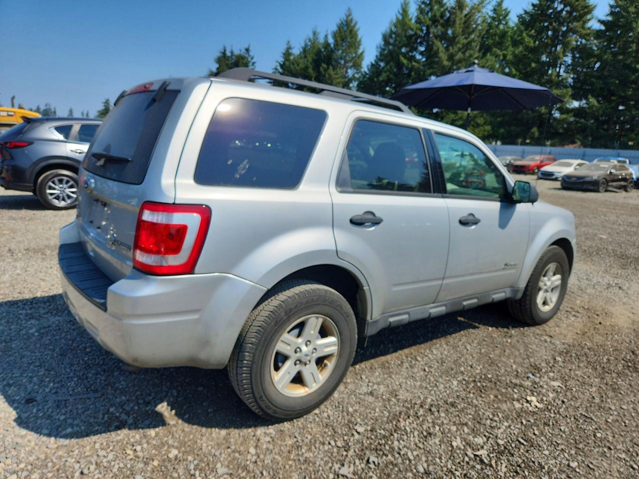 2010 Ford Escape Hybrid Silver vin: 1FMCU5K35AKB95634
