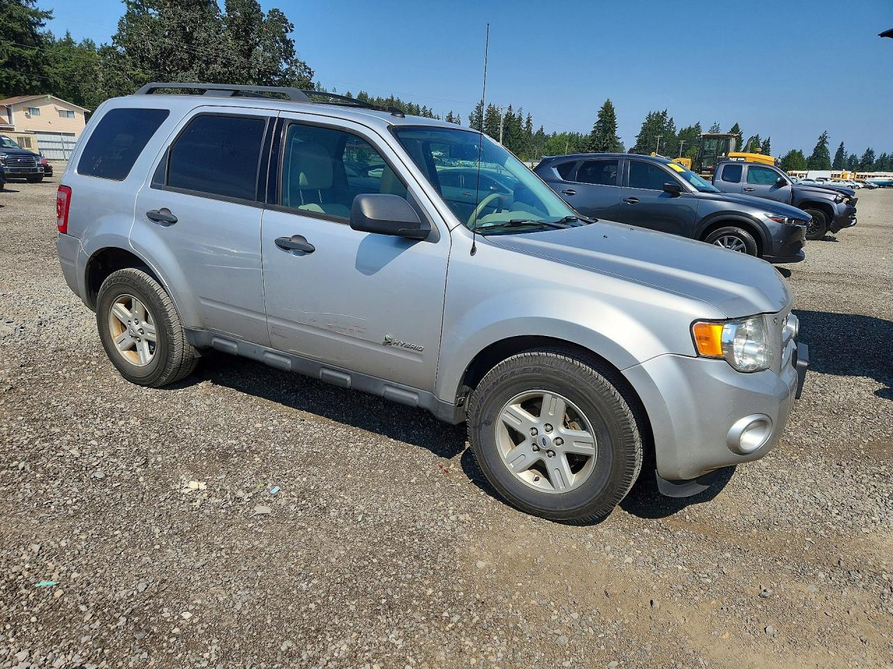 2010 Ford Escape Hybrid Silver vin: 1FMCU5K35AKB95634