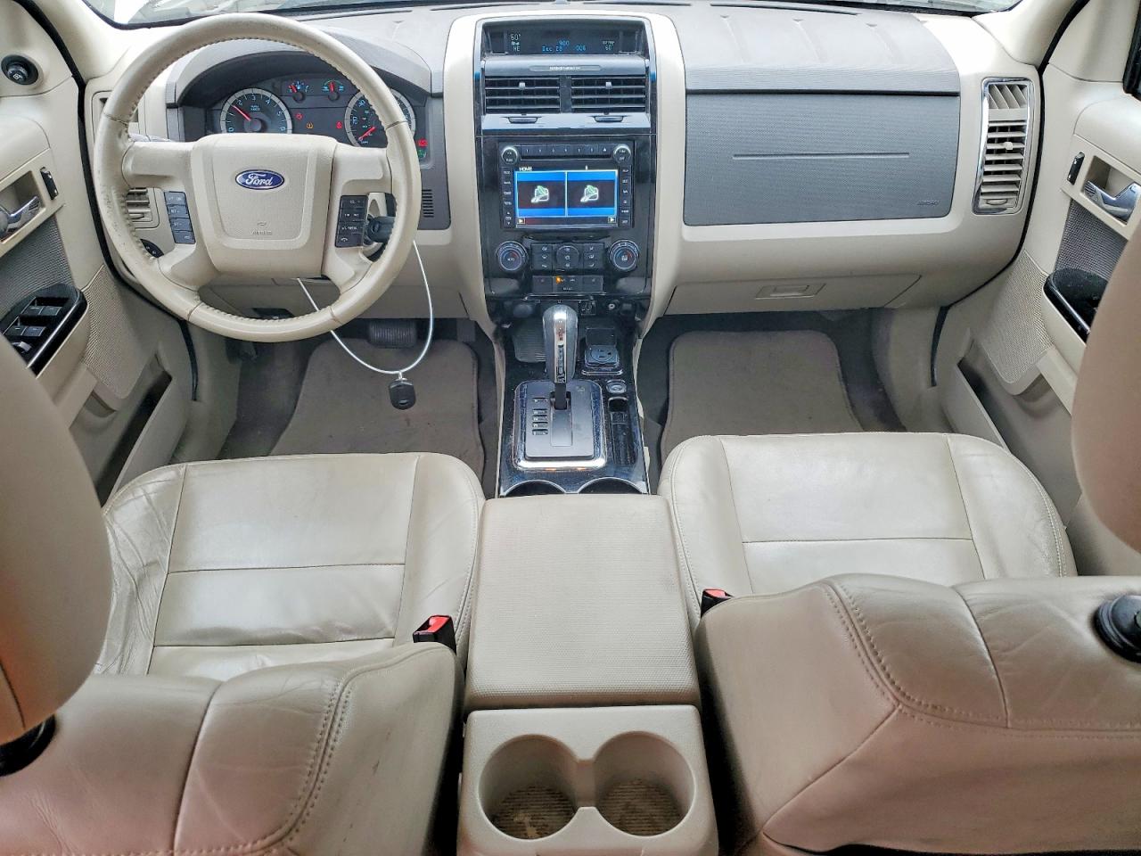 2010 Ford Escape Hybrid White vin: 1FMCU5K35AKC29488