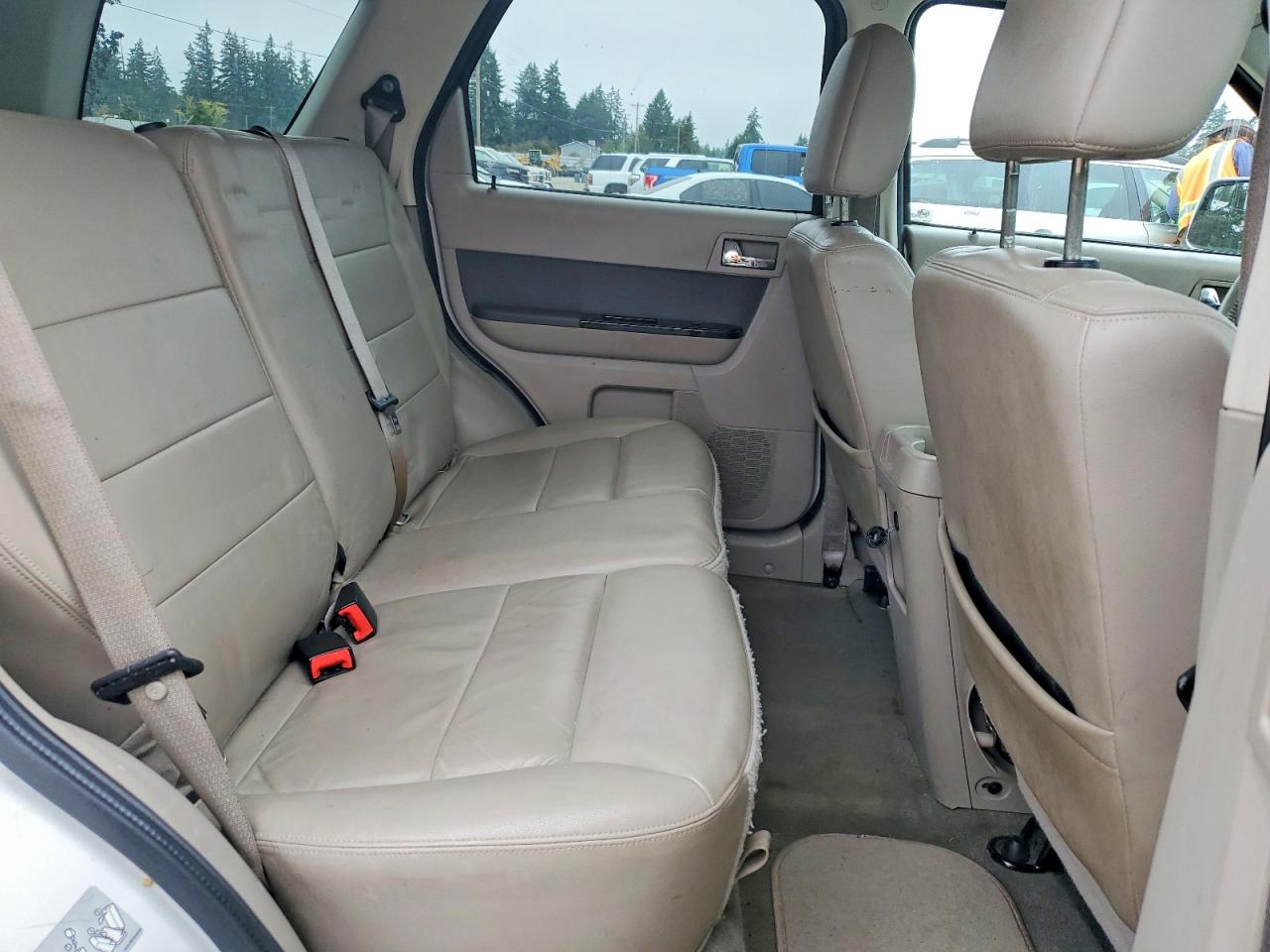 2010 Ford Escape Hybrid White vin: 1FMCU5K35AKC29488