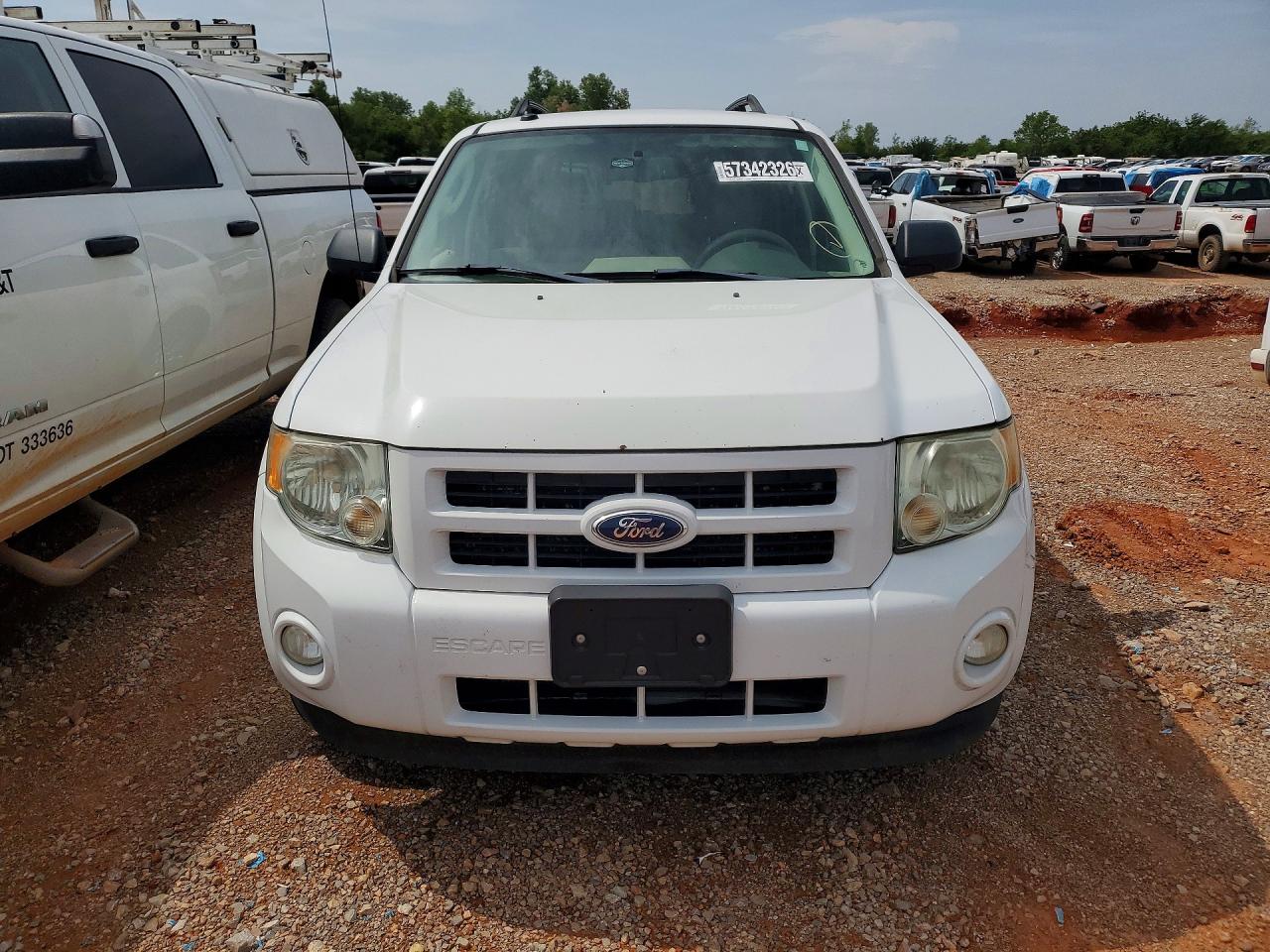 2011 Ford Escape Hybrid White vin: 1FMCU5K36BKB48842