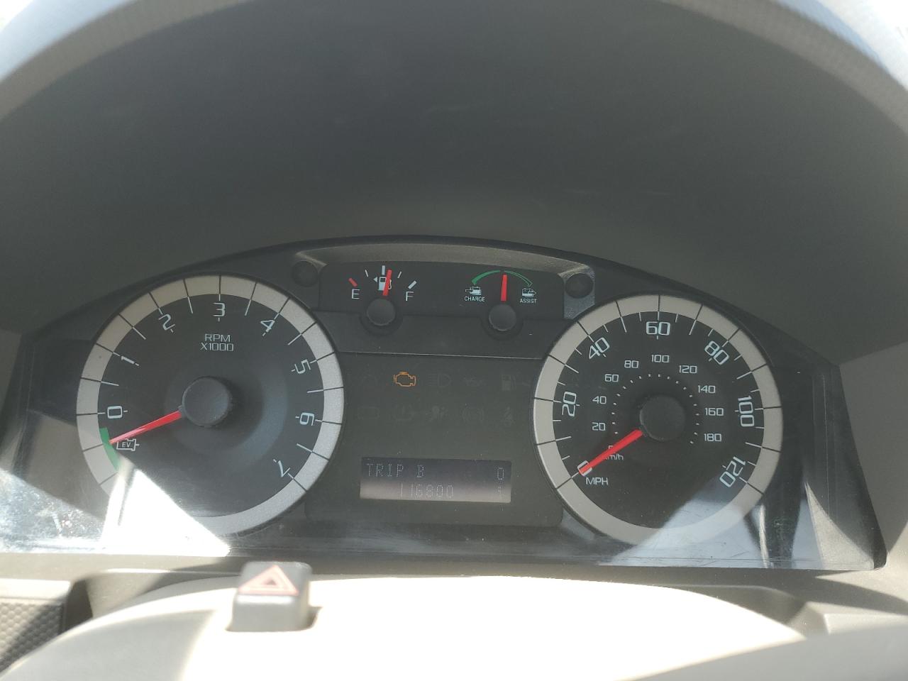 2011 Ford Escape Hybrid White vin: 1FMCU5K36BKB48842 Damage: Warning Light - Engine, On, Unacceptable