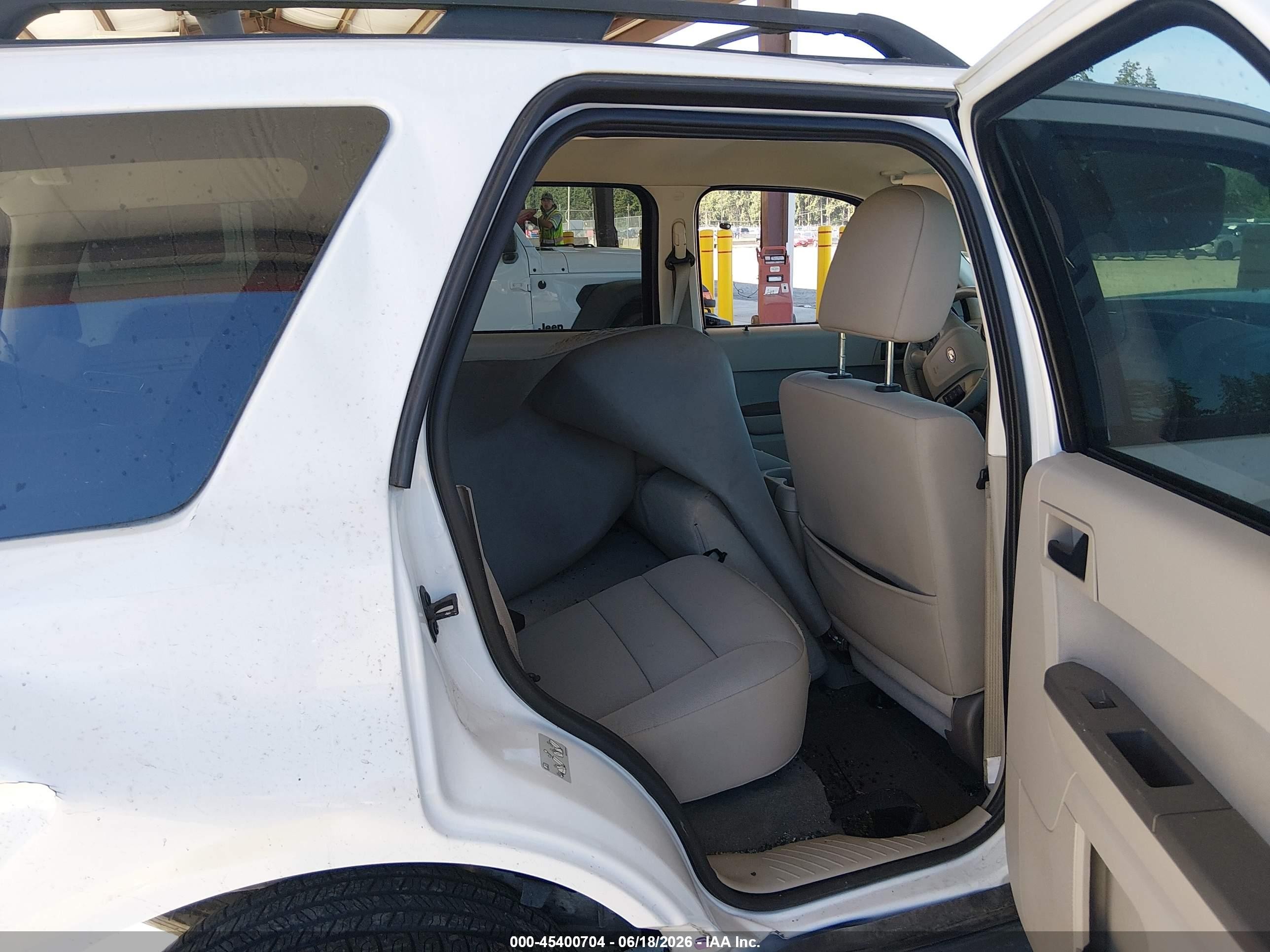 2011 Ford Escape Hybrid Limited White vin: 1FMCU5K36BKB85468