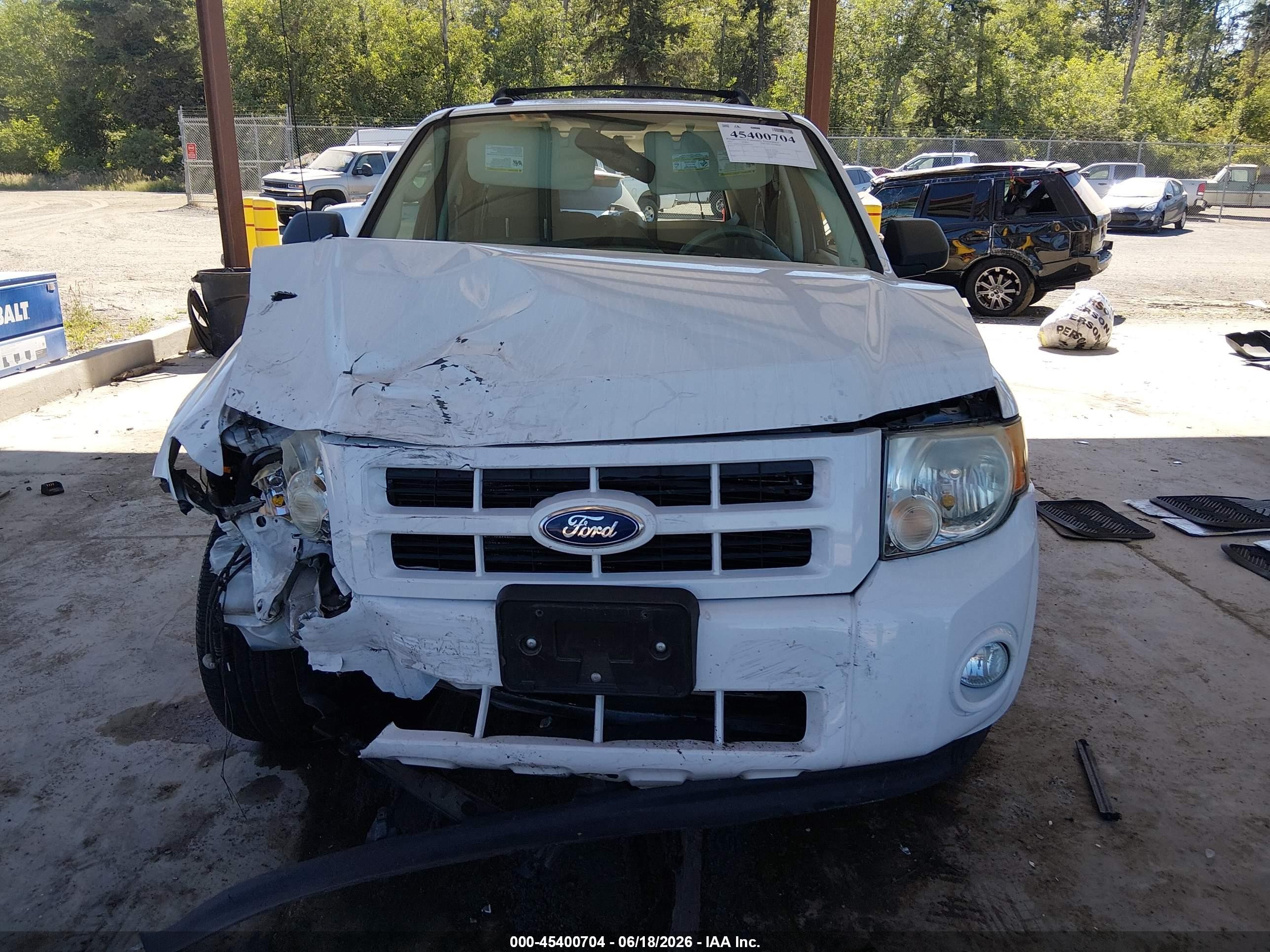 2011 Ford Escape Hybrid Limited White vin: 1FMCU5K36BKB85468
