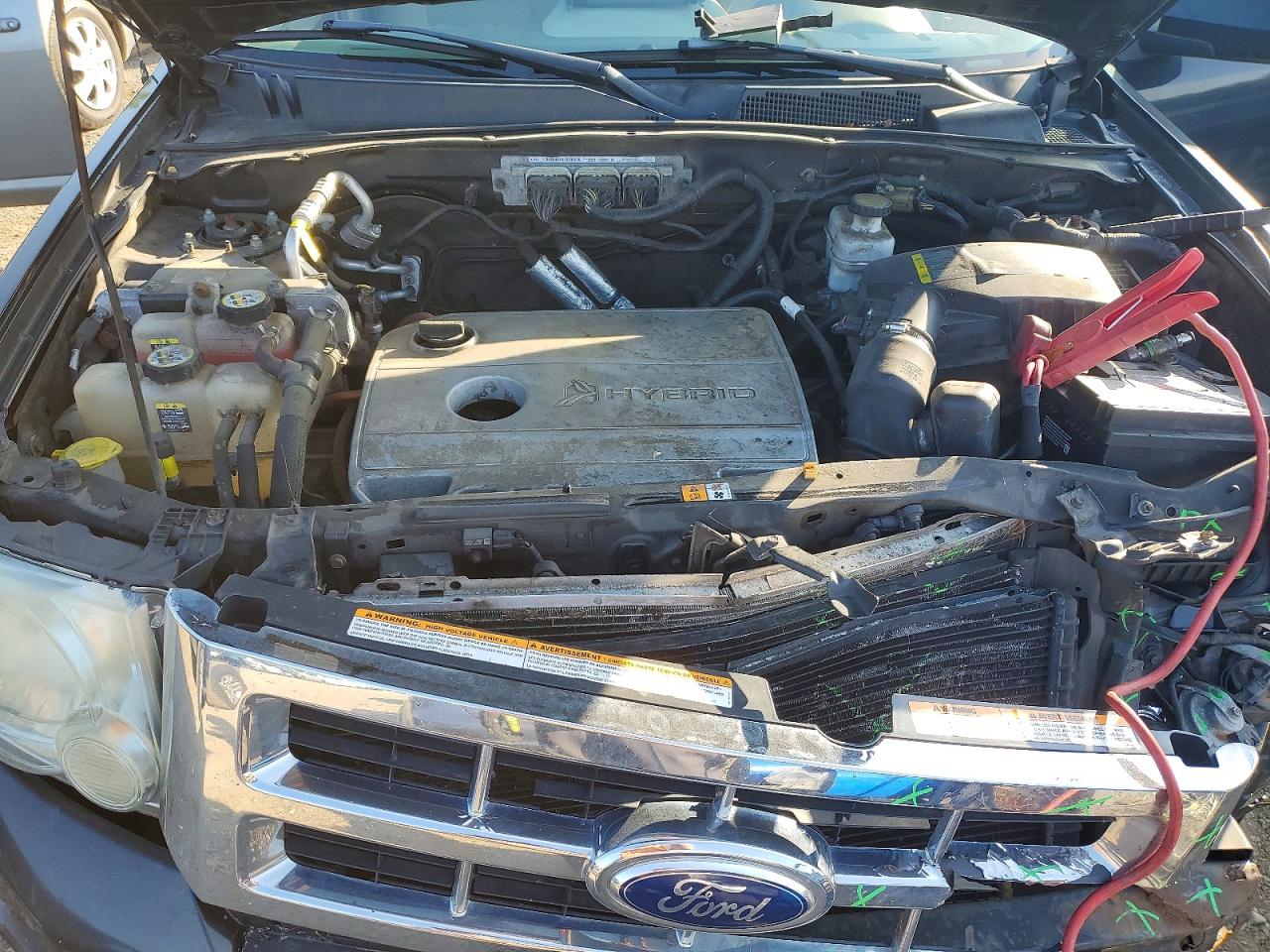 2011 Ford Escape Hybrid Черный vin: 1FMCU5K36BKC48505