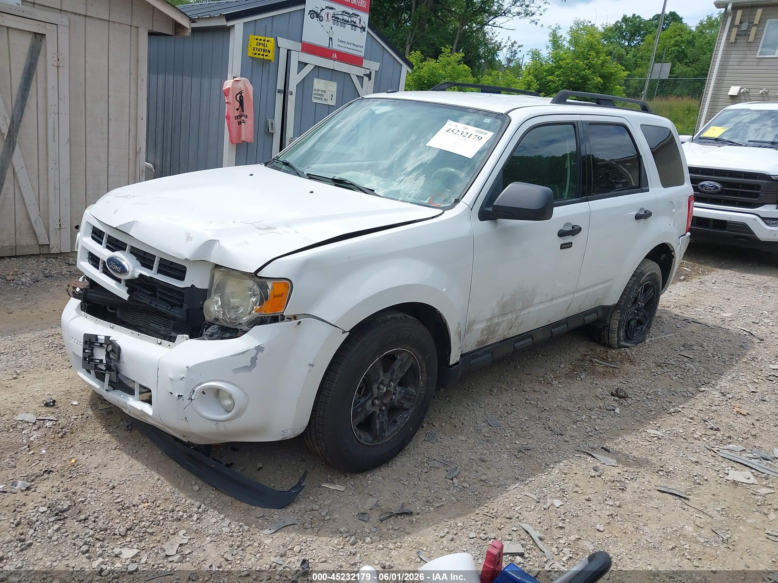 2010 Ford Escape Hybrid Limited White vin: 1FMCU5K37AKA14680