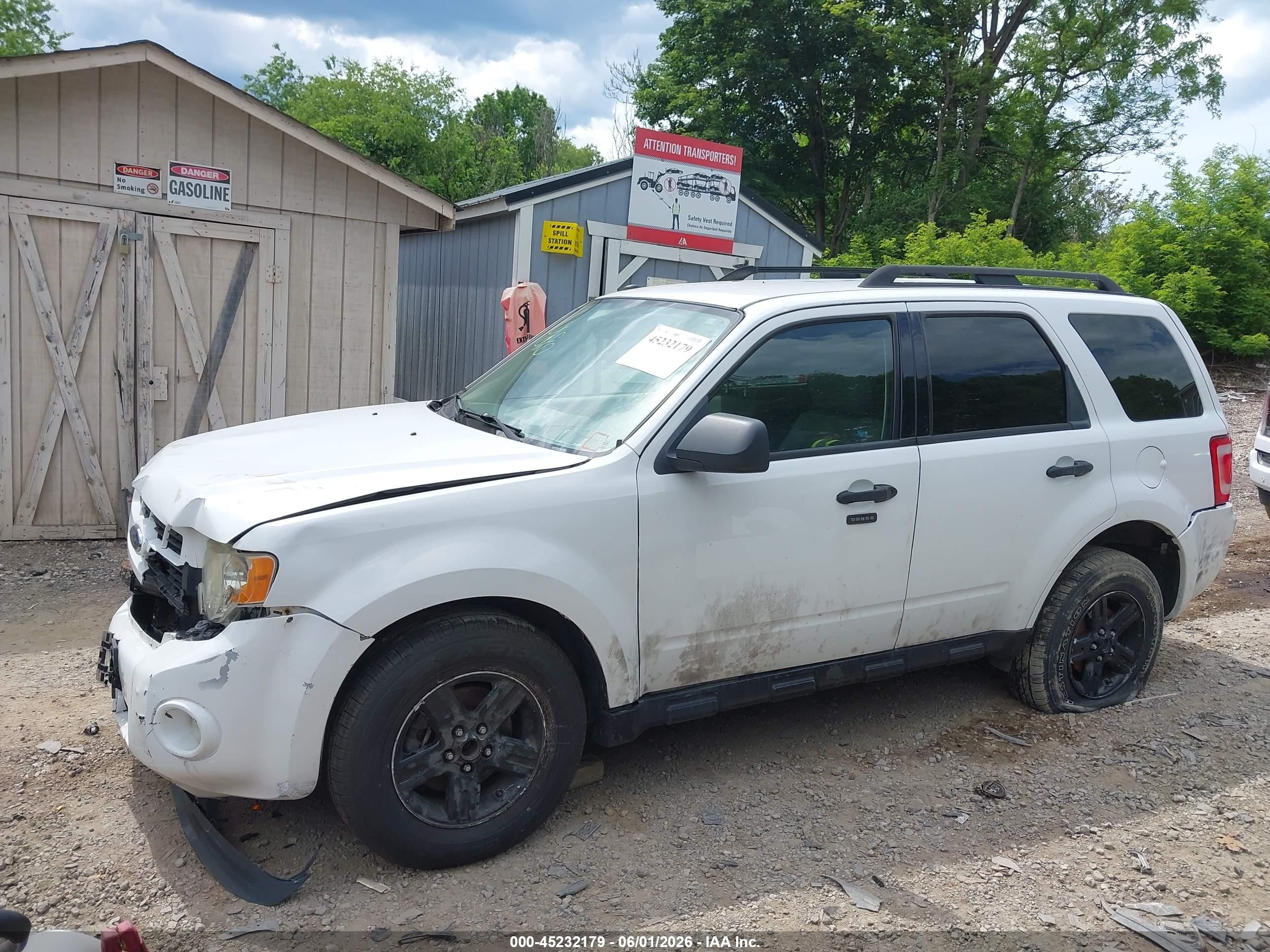 2010 Ford Escape Hybrid Limited White vin: 1FMCU5K37AKA14680