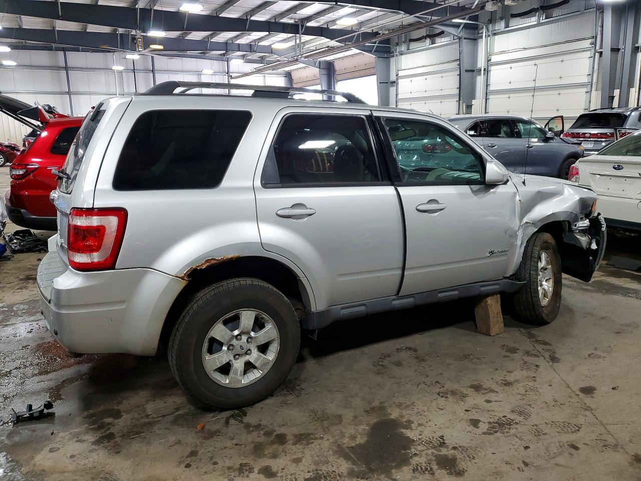 2010 Ford Escape Hybrid Silver vin: 1FMCU5K37AKB91505