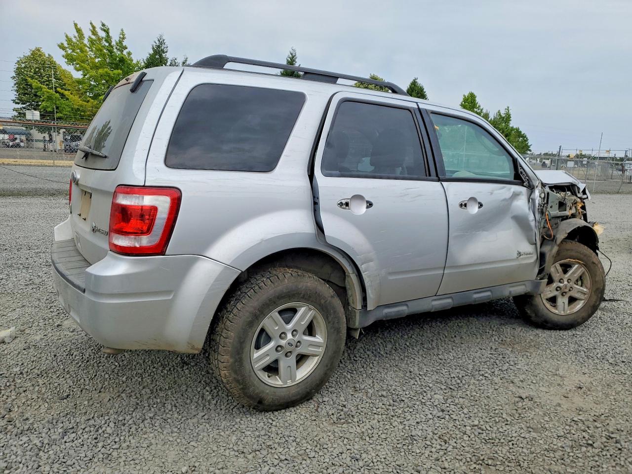 2010 Ford Escape Hybrid Silver vin: 1FMCU5K37AKC29928