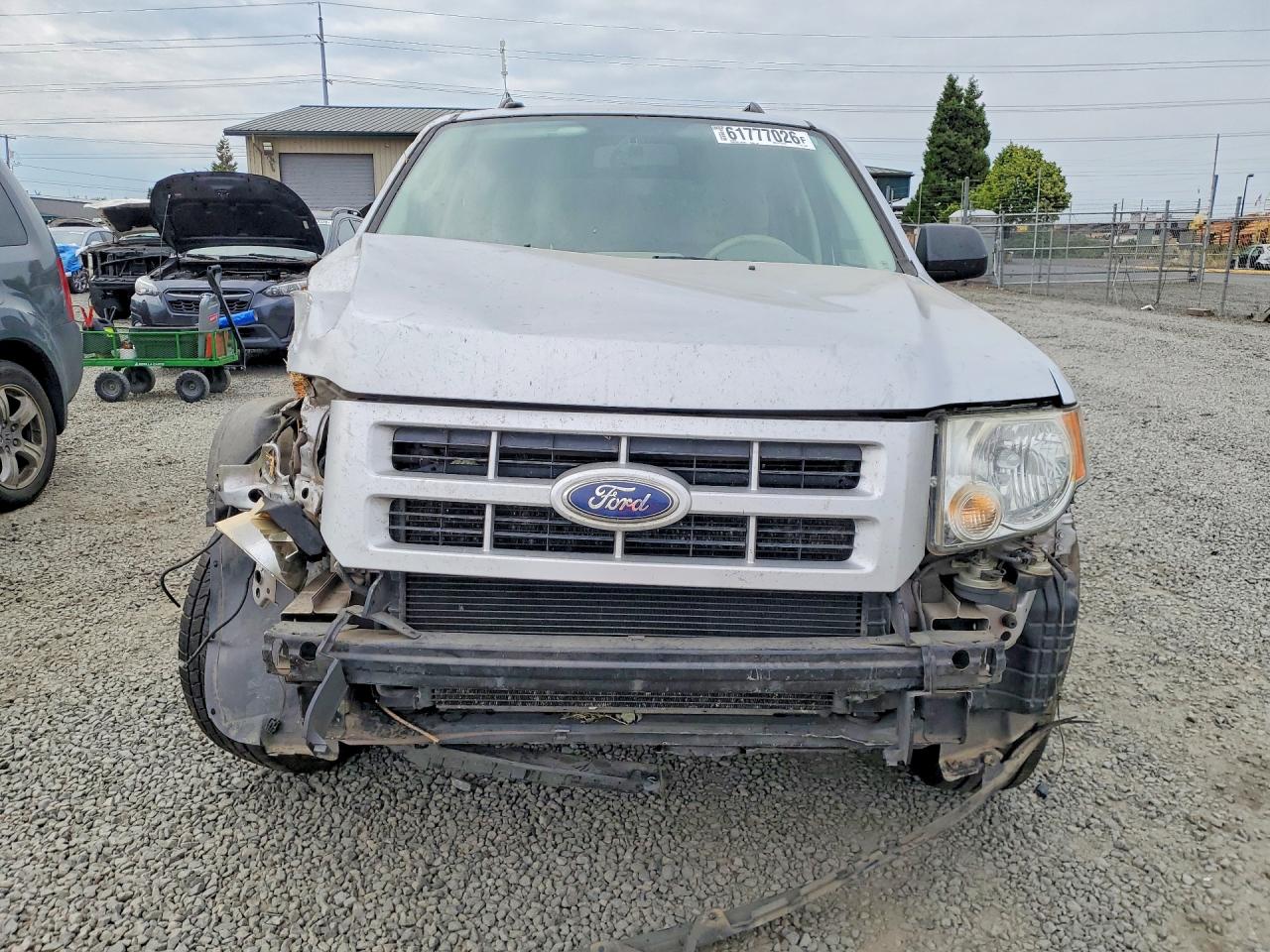2010 Ford Escape Hybrid Silver vin: 1FMCU5K37AKC29928