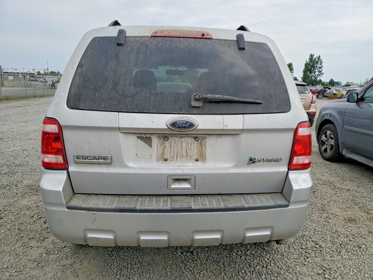 2010 Ford Escape Hybrid Silver vin: 1FMCU5K37AKC29928
