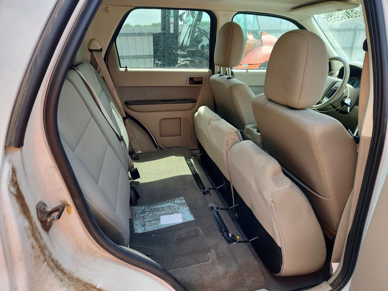 2011 Ford Escape Hybrid Белый vin: 1FMCU5K37BKA88196