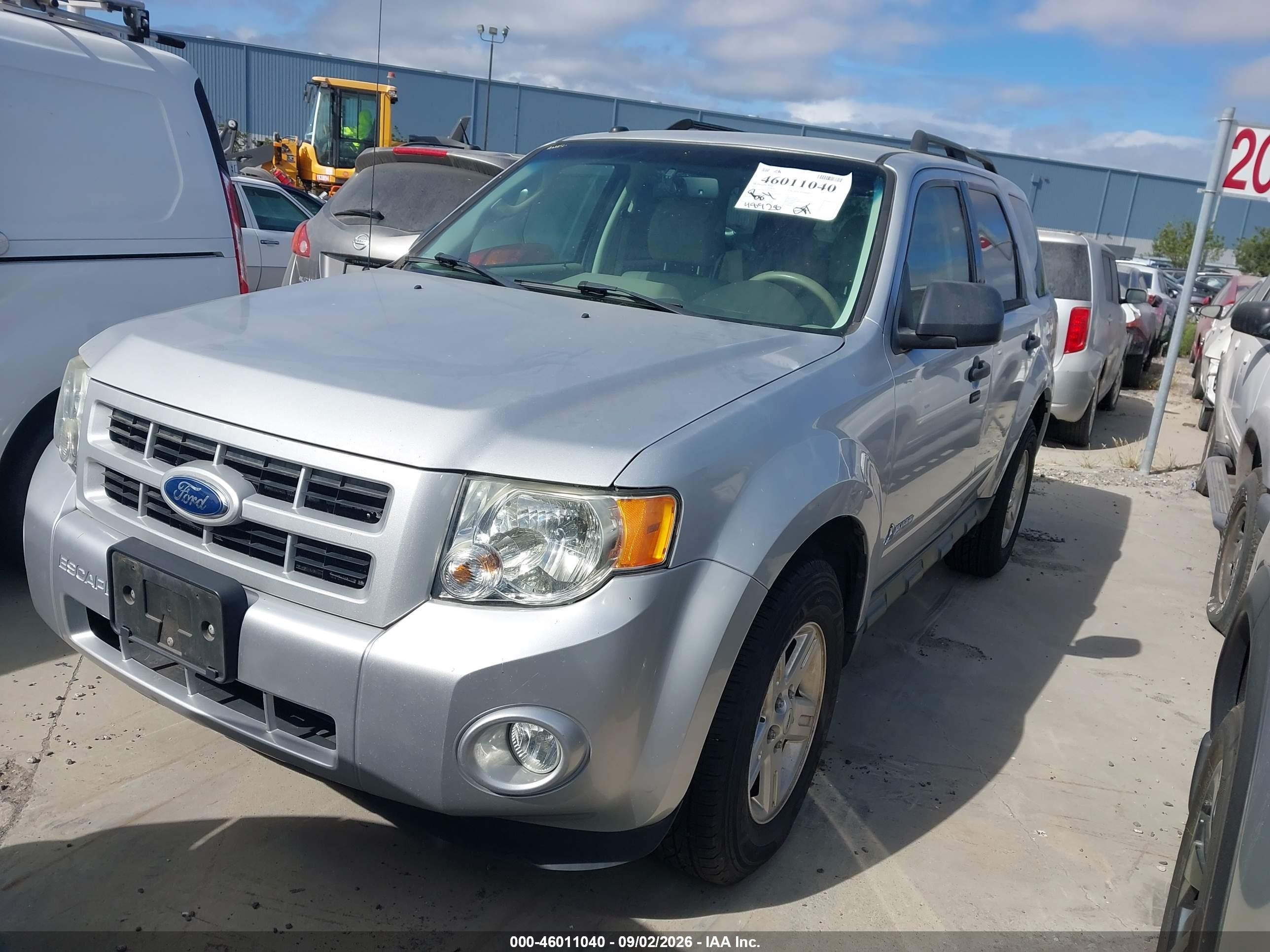 2012 Ford Escape Hybrid   Silver vin: 1FMCU5K37CKB12871