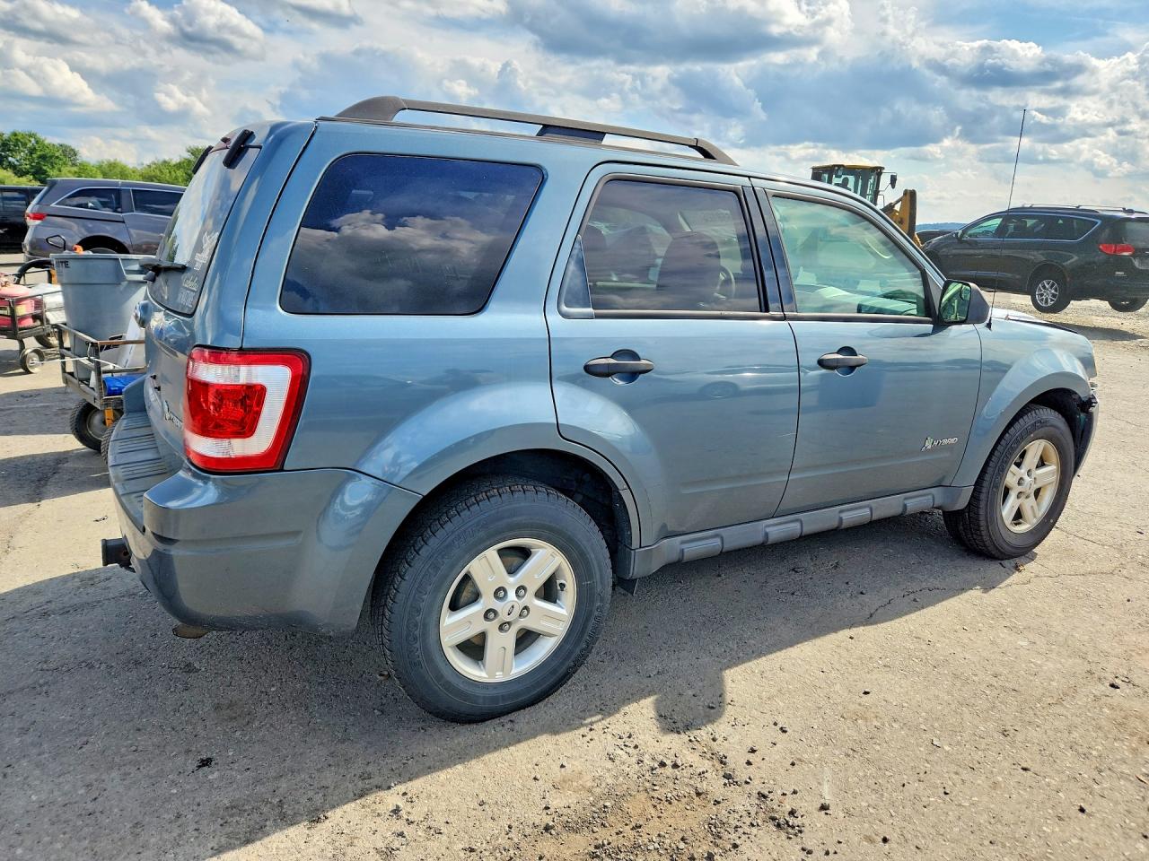 2012 Ford Escape Hybrid Серый vin: 1FMCU5K37CKB21991