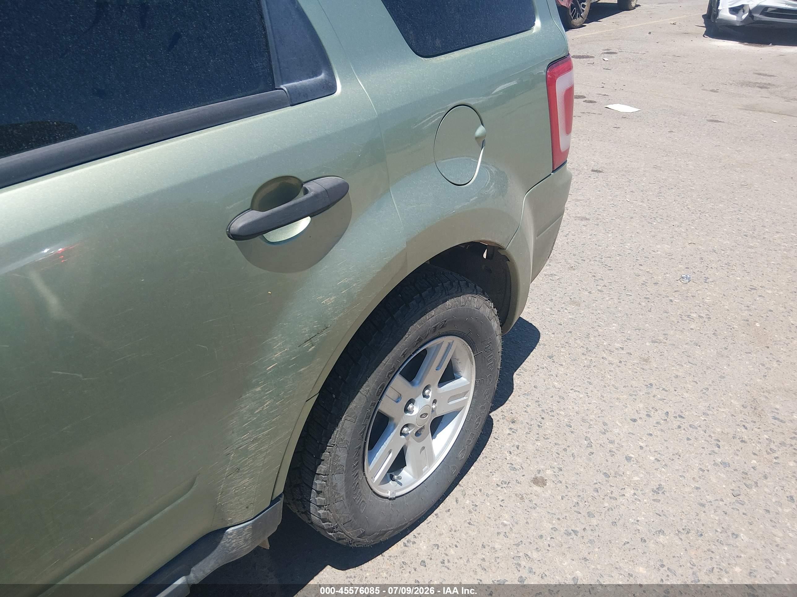 2010 Ford Escape Hybrid Limited Green vin: 1FMCU5K38AKC84985