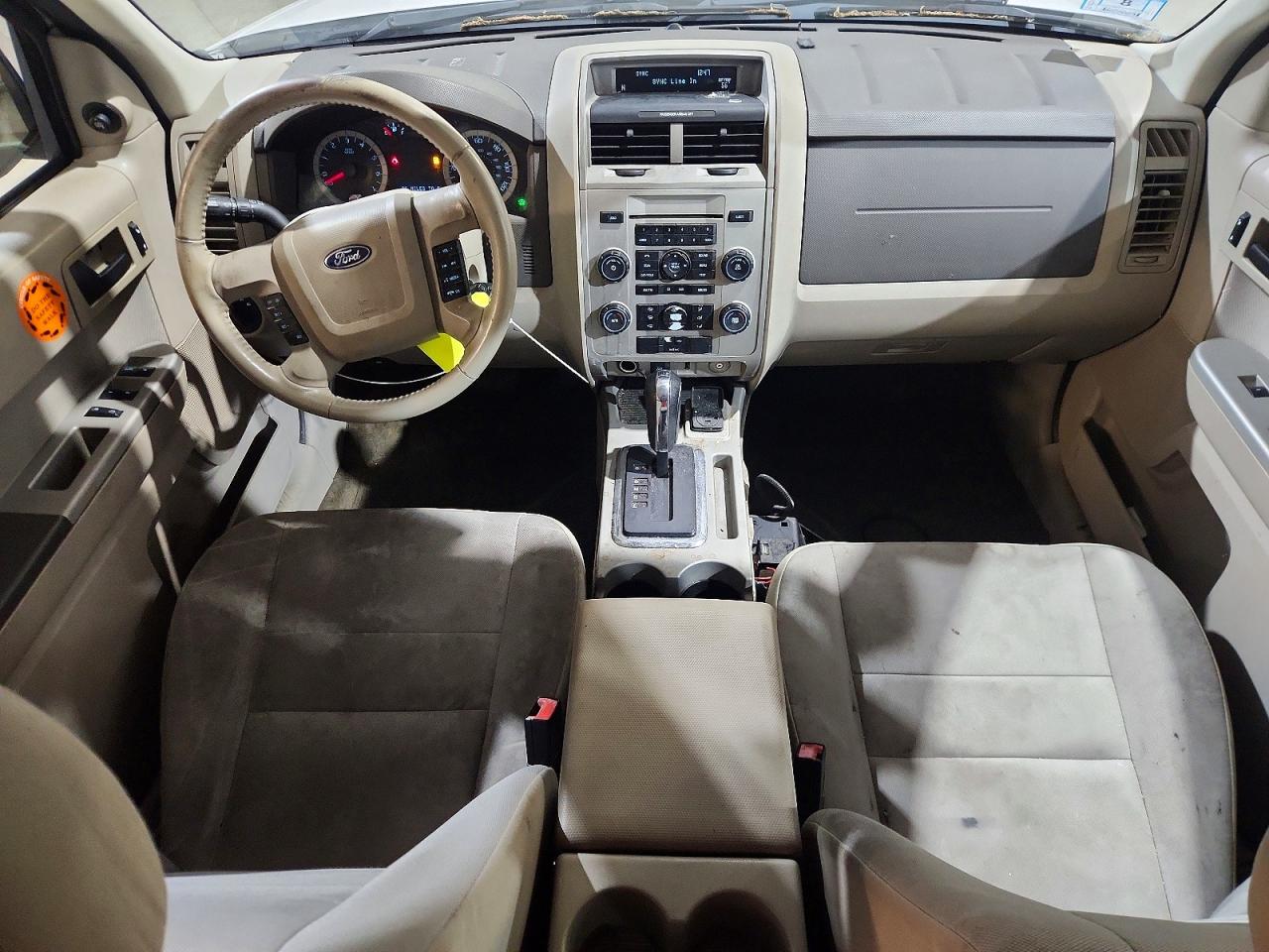 2011 Ford Escape Hybrid White vin: 1FMCU5K38BKB48812