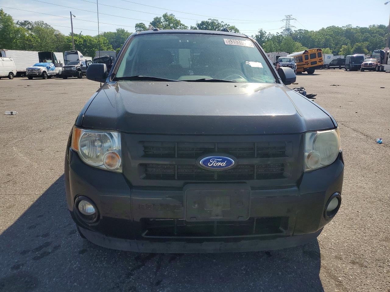 2011 Ford Escape Hybrid Black vin: 1FMCU5K39BKC01548