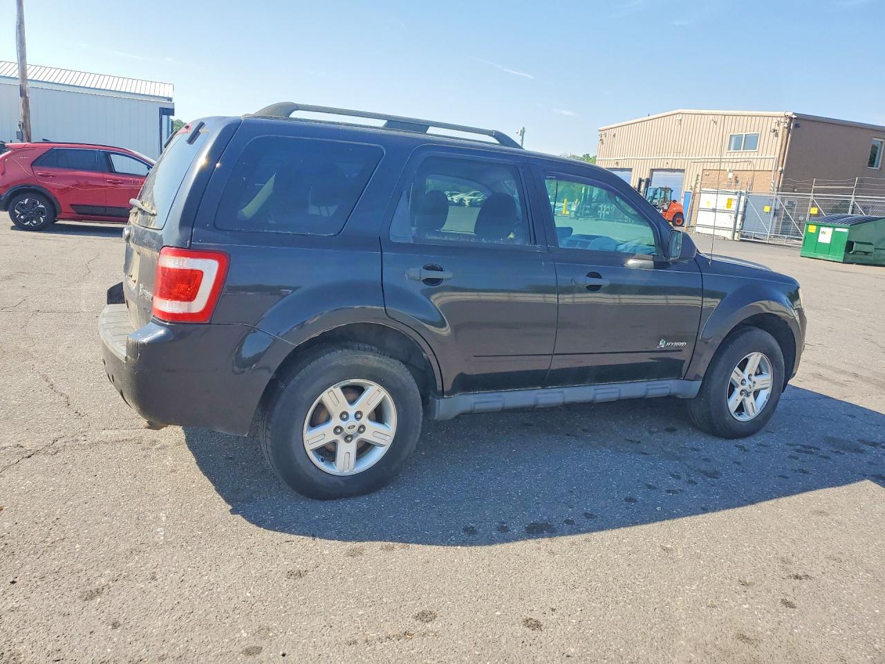 2011 Ford Escape Hybrid Black vin: 1FMCU5K39BKC01548