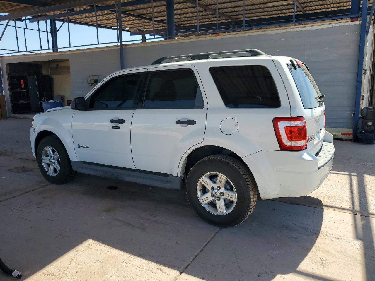 2012 Ford Escape Hybrid White vin: 1FMCU5K39CKA23058