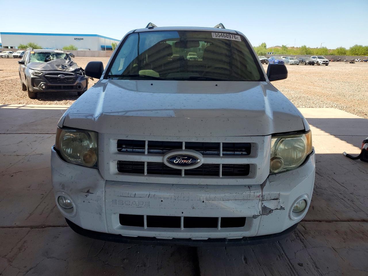 2012 Ford Escape Hybrid White vin: 1FMCU5K39CKA23058