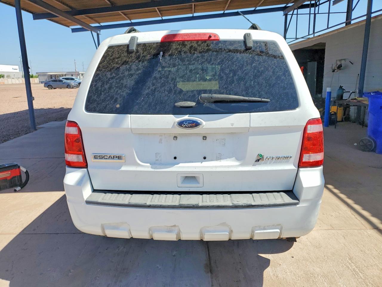 2012 Ford Escape Hybrid White vin: 1FMCU5K39CKA23058