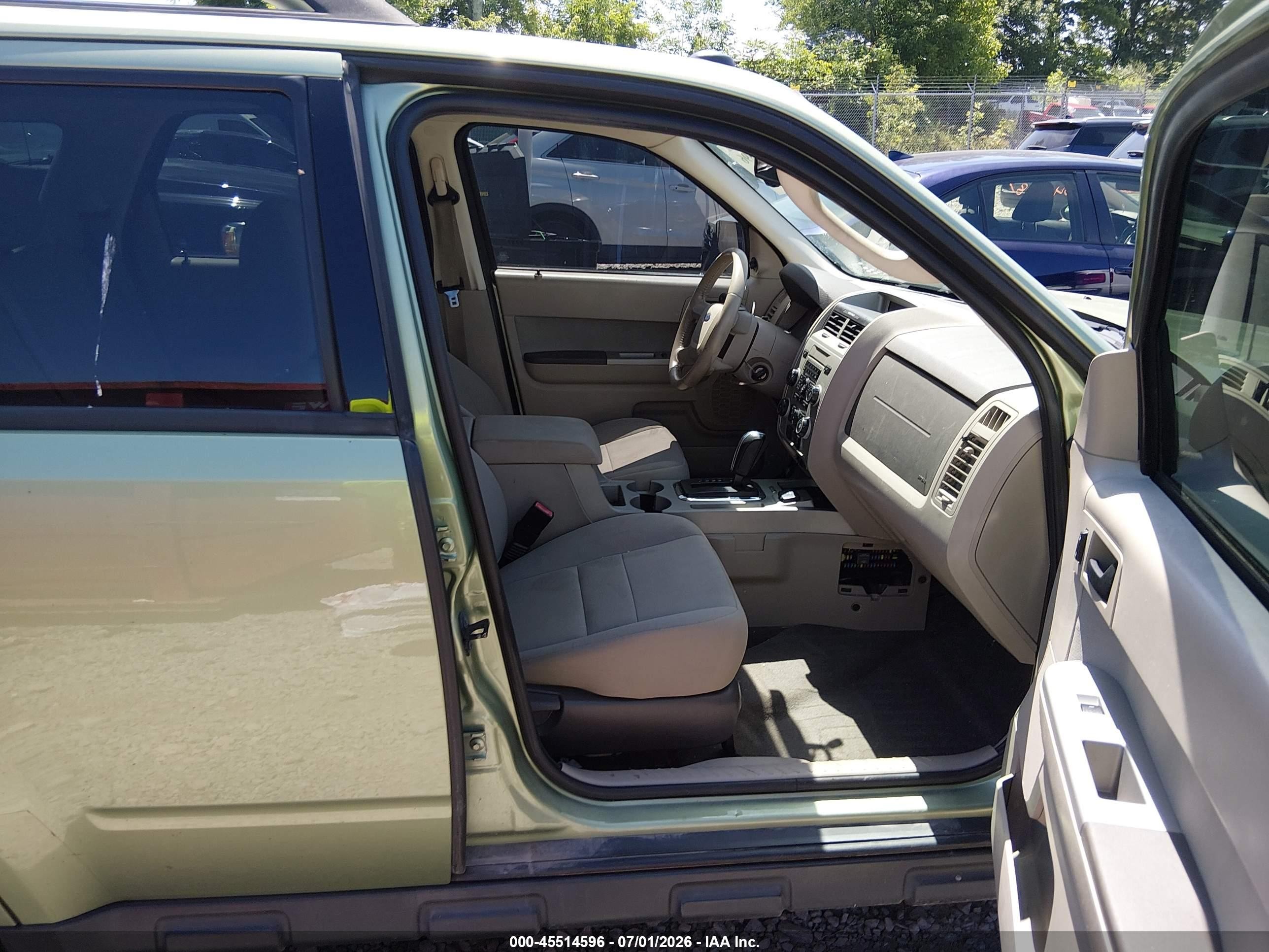 2010 Ford Escape Hybrid Limited Green vin: 1FMCU5K3XAKB44338