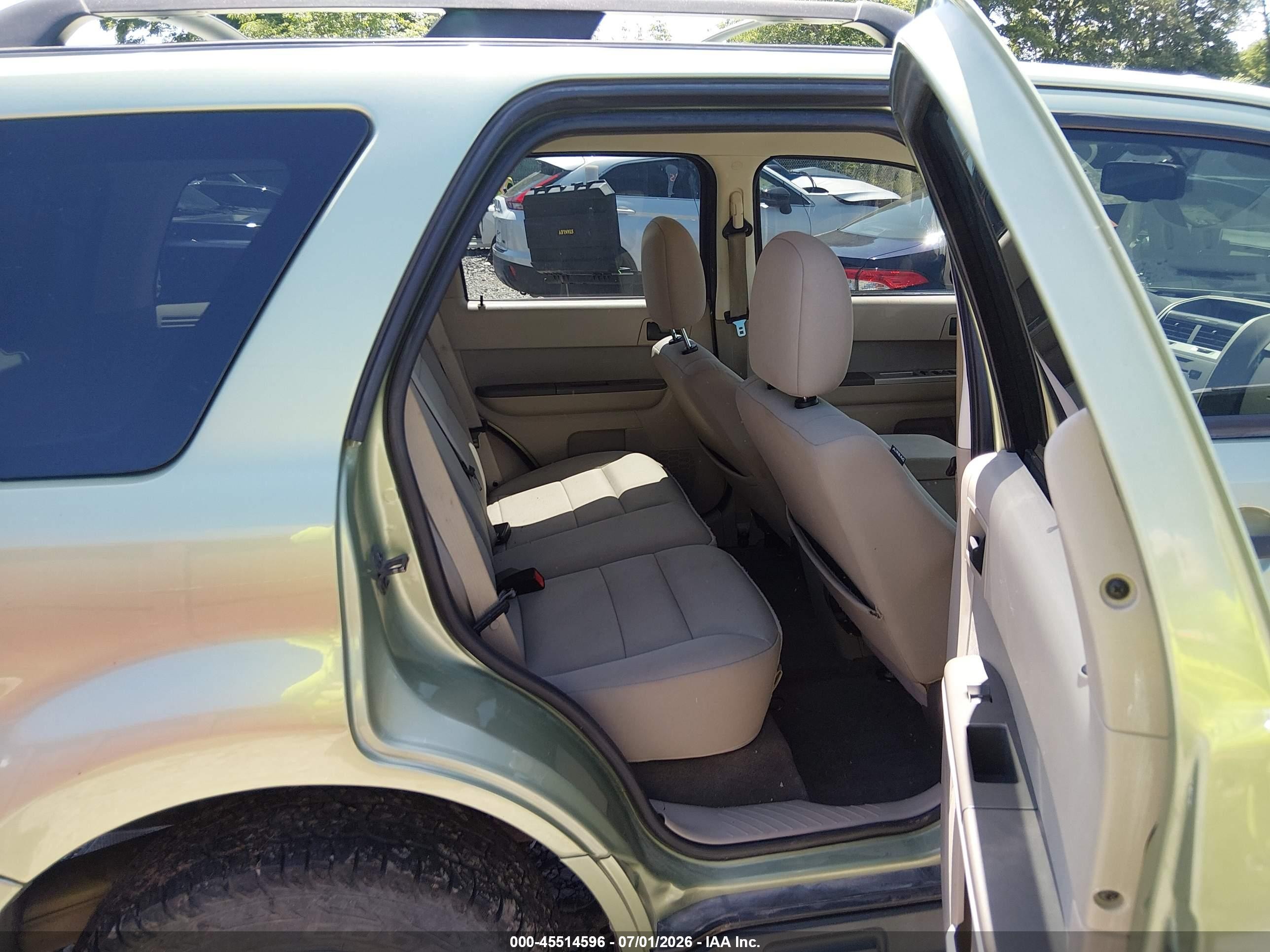 2010 Ford Escape Hybrid Limited Green vin: 1FMCU5K3XAKB44338