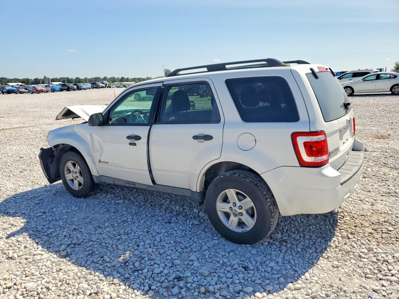 2010 Ford Escape Hybrid White vin: 1FMCU5K3XAKD20921