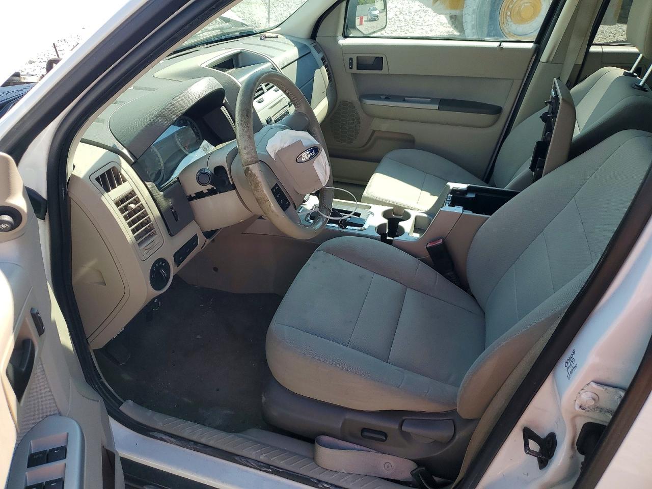 2010 Ford Escape Hybrid White vin: 1FMCU5K3XAKD20921