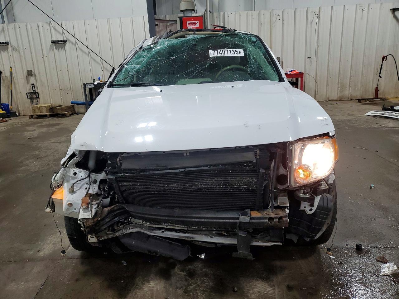 2011 Ford Escape Hybrid White vin: 1FMCU5K3XBKA39705
