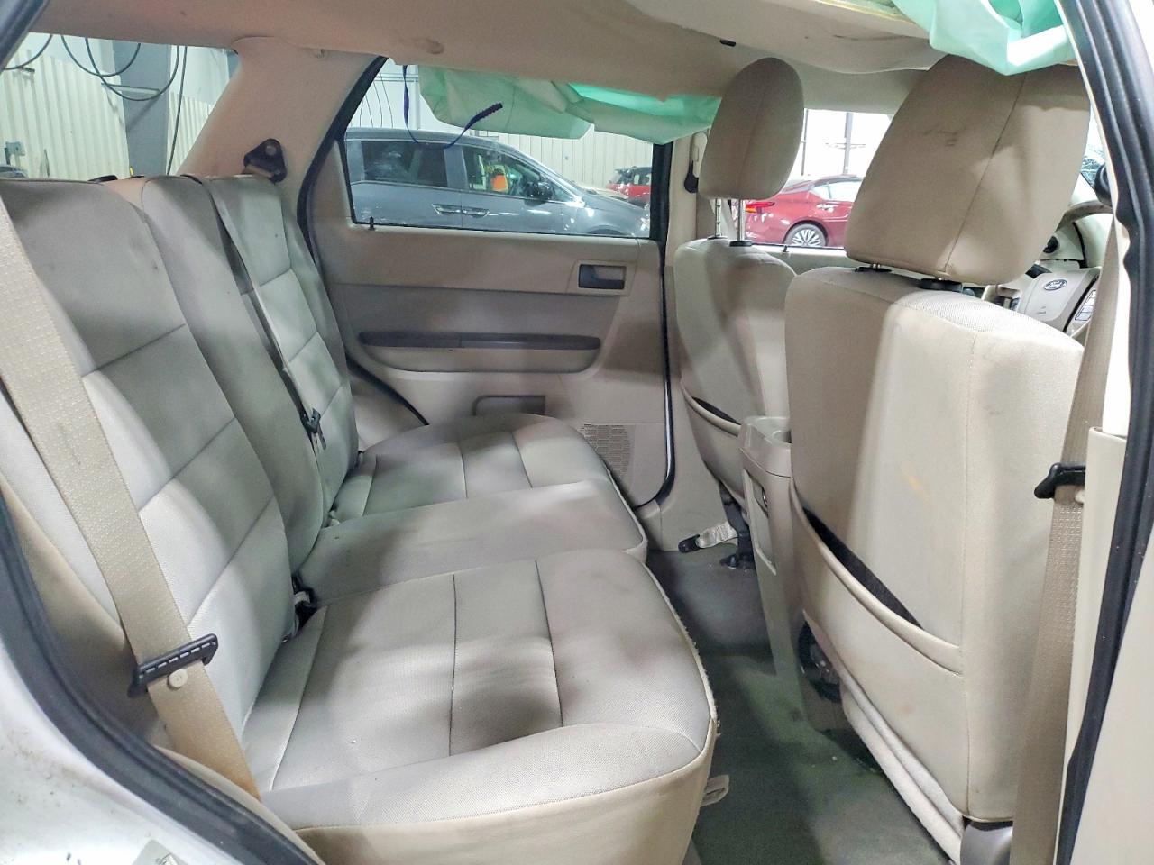 2011 Ford Escape Hybrid White vin: 1FMCU5K3XBKA39705