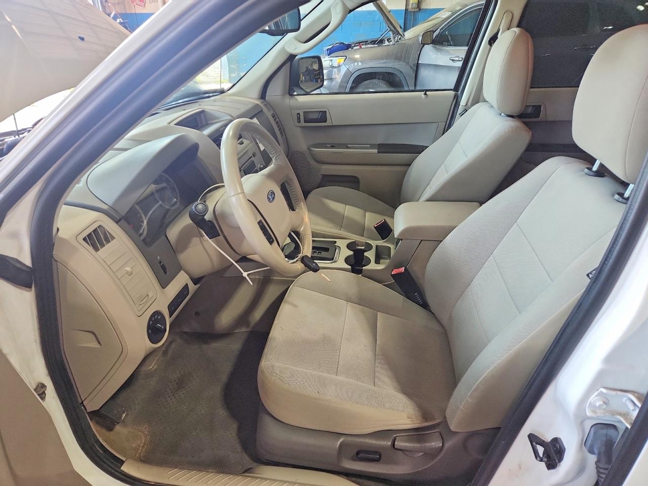 2011 Ford Escape Hybrid White vin: 1FMCU5K3XBKB48861