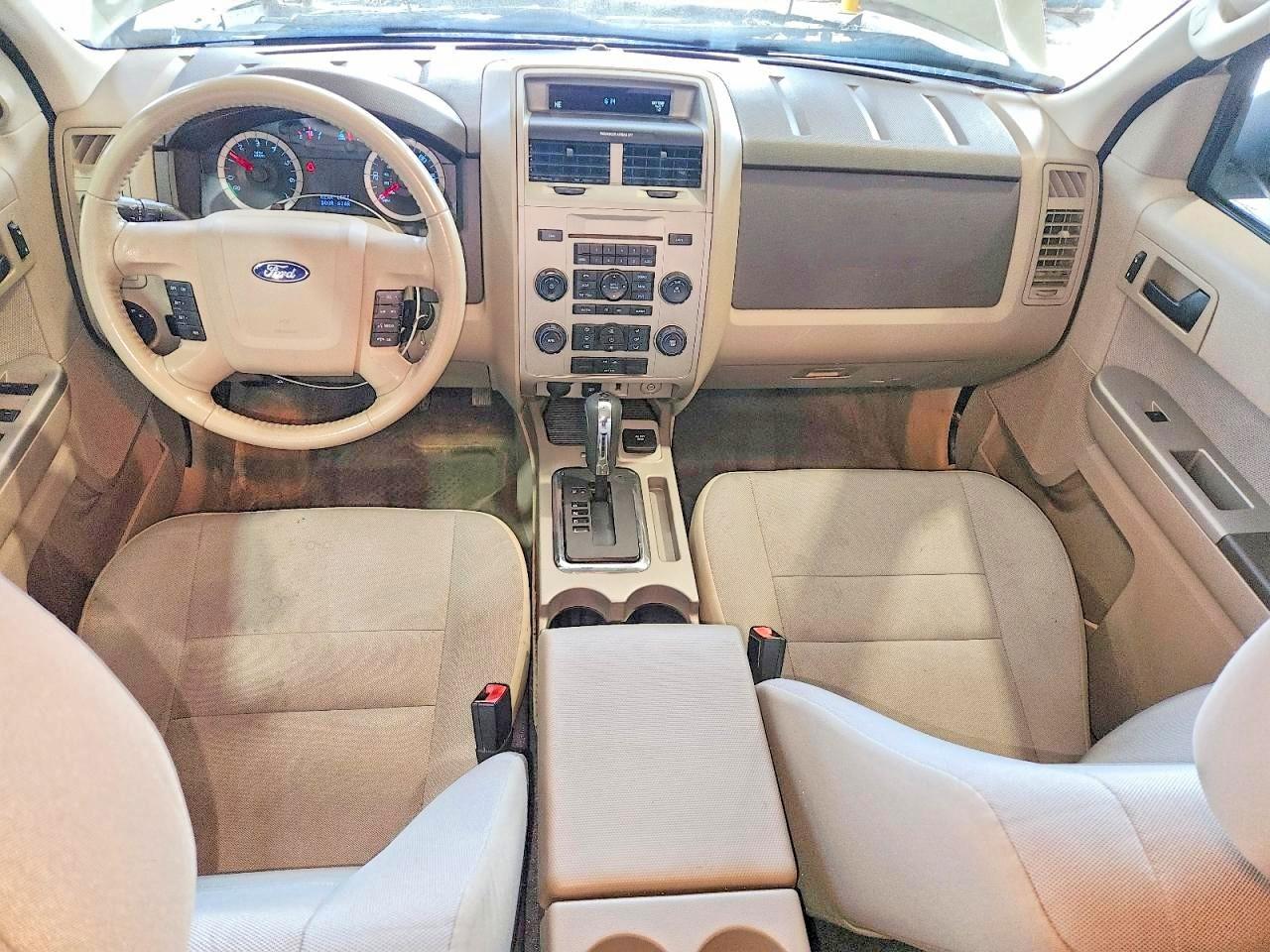 2011 Ford Escape Hybrid White vin: 1FMCU5K3XBKB48861