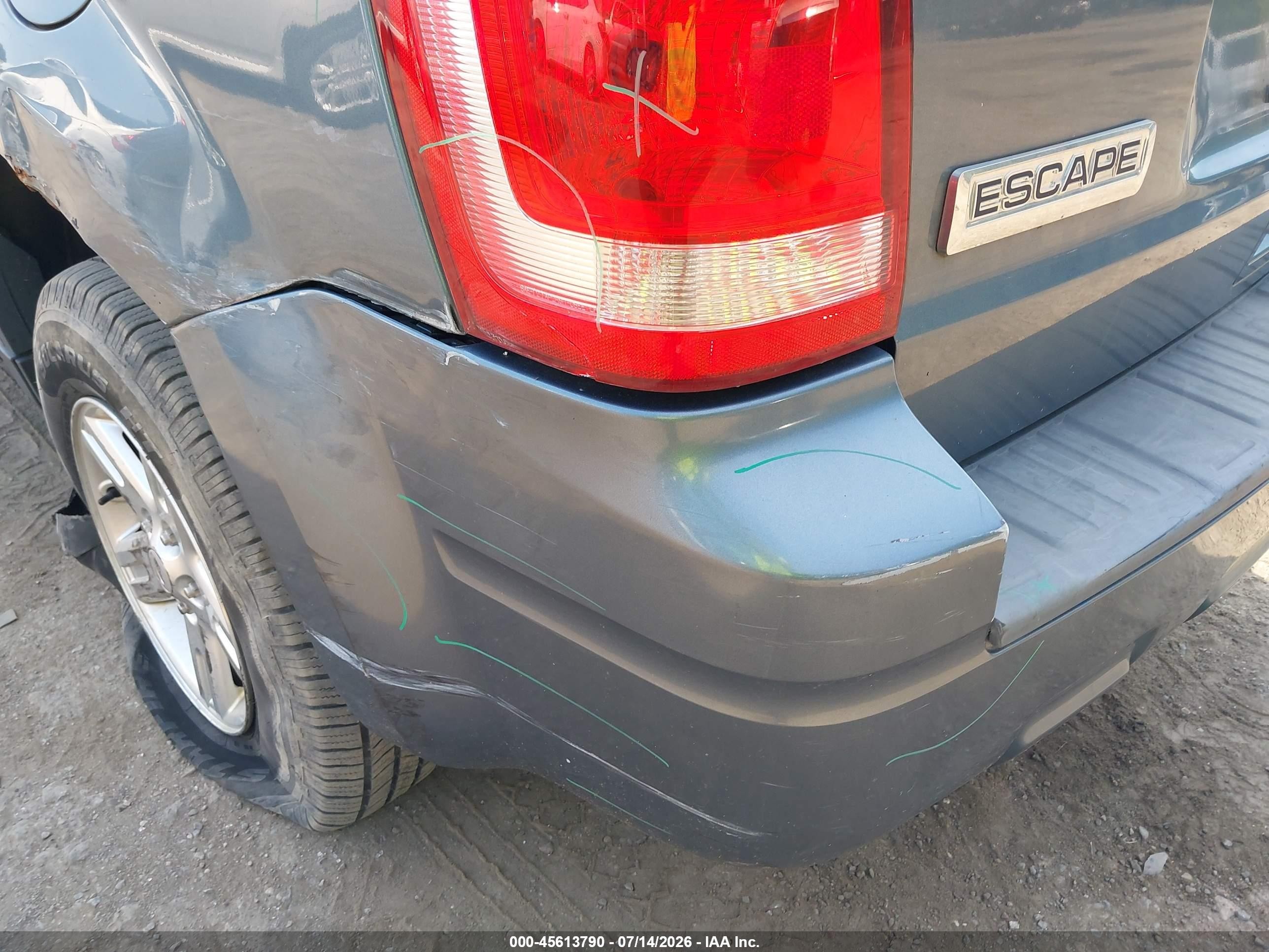 2011 Ford Escape Hybrid   Light Blue vin: 1FMCU5K3XBKC06435