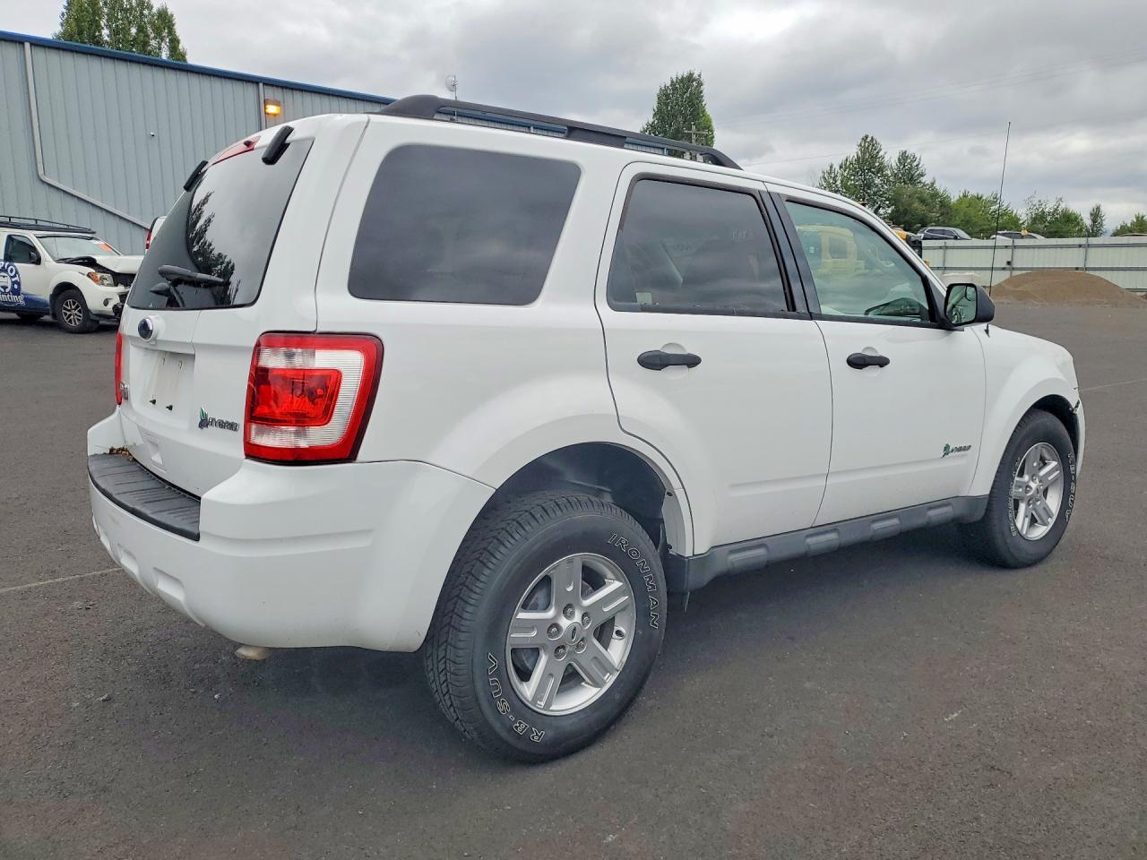 2012 Ford Escape White vin: 1FMCU5K3XCKA10092