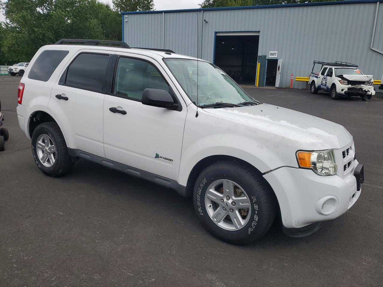 2012 Ford Escape White vin: 1FMCU5K3XCKA10092