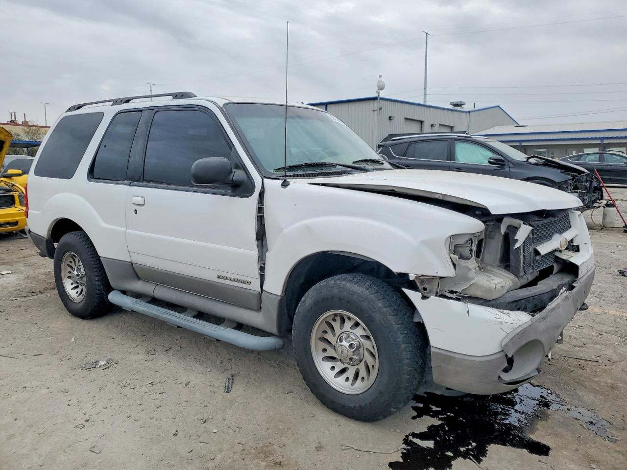 2001 Ford Explorer Sport Белый vin: 1FMCU60E81UA55690