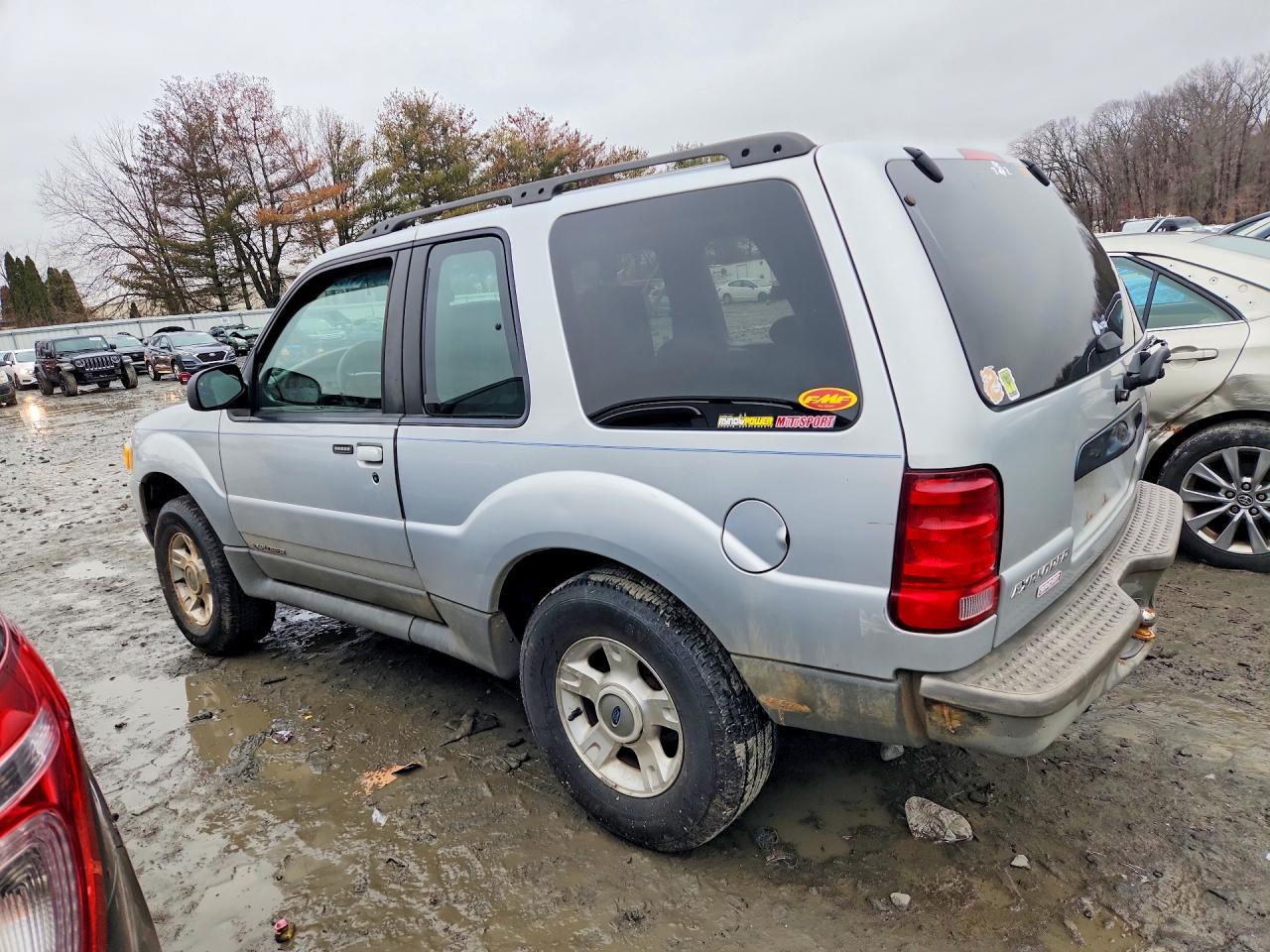 2001 Ford Explorer Sport Серебряный vin: 1FMCU70E91UC40093