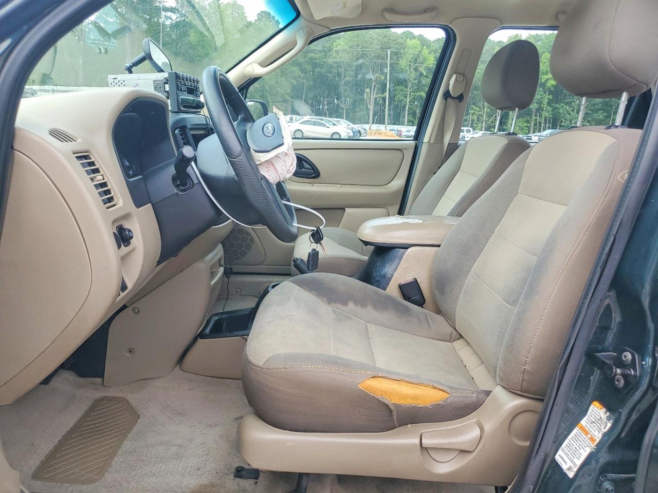 2004 Ford Escape Xls Green vin: 1FMCU92174DA15276