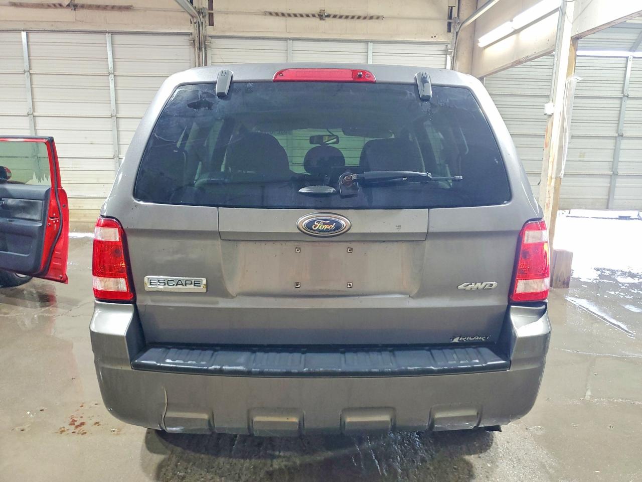 2009 Ford Escape Xls Gray vin: 1FMCU92729KB79798