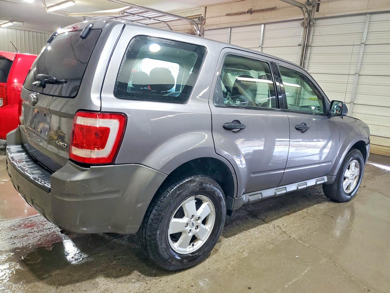 2009 Ford Escape Xls Gray vin: 1FMCU92729KB79798