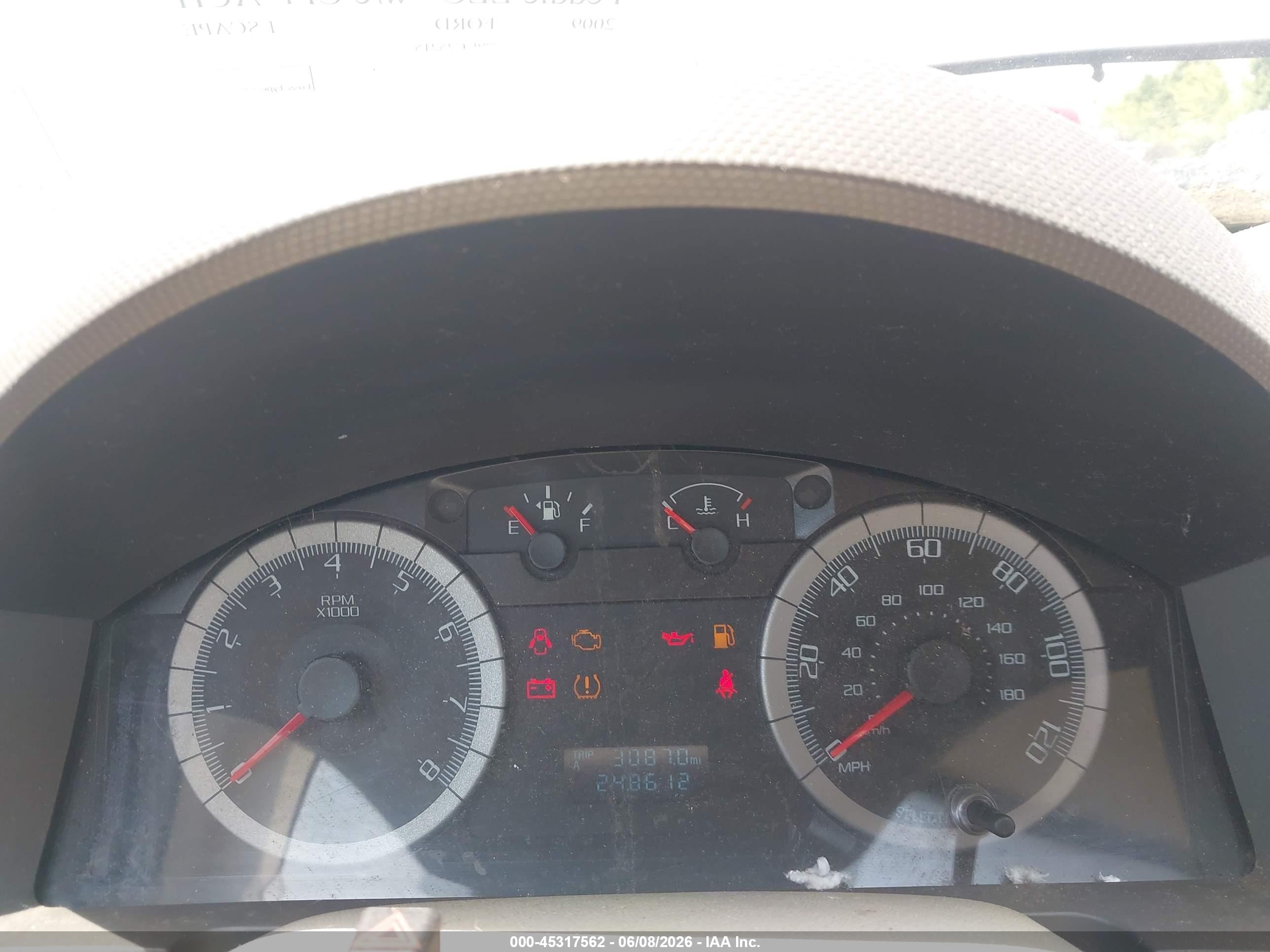 2009 Ford Escape Xls Gray vin: 1FMCU92789KC25215