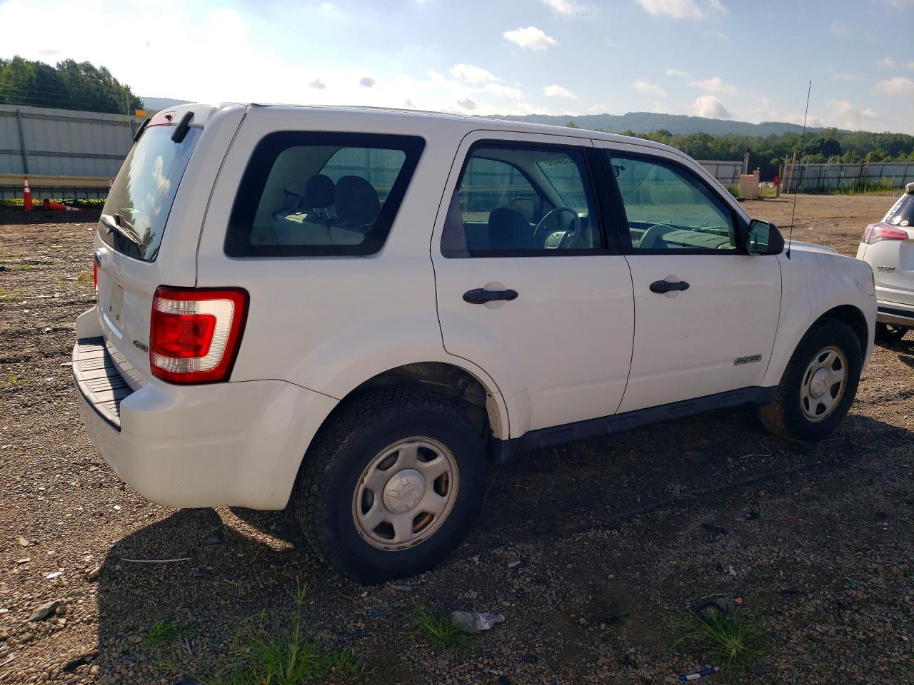 2008 Ford Escape Xls Белый vin: 1FMCU92Z08KE74933