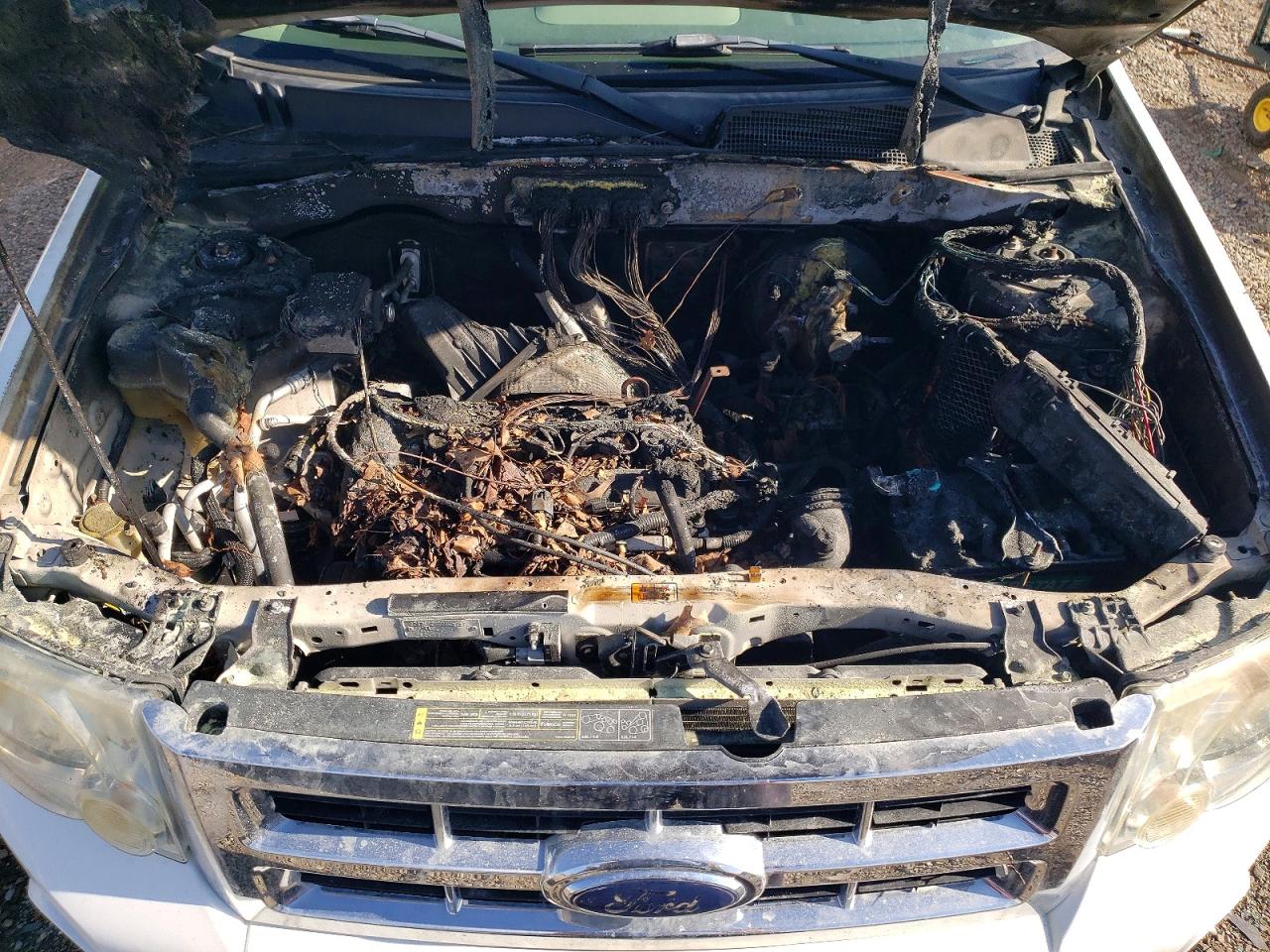 2008 Ford Escape Xls Белый vin: 1FMCU92Z08KE74933