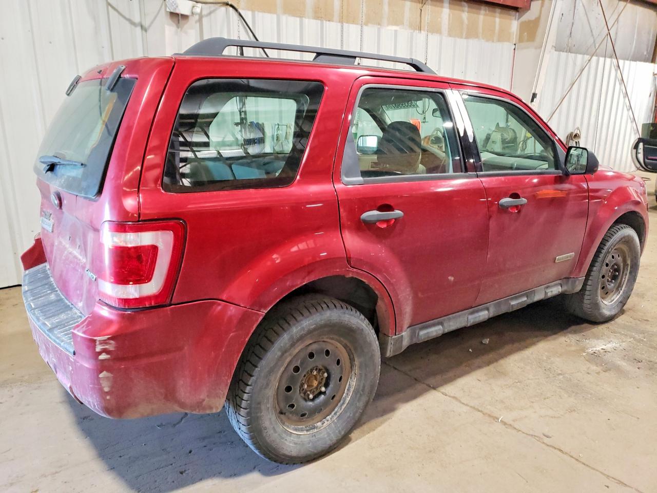 2008 Ford Escape Xls Red vin: 1FMCU92Z28KA34485