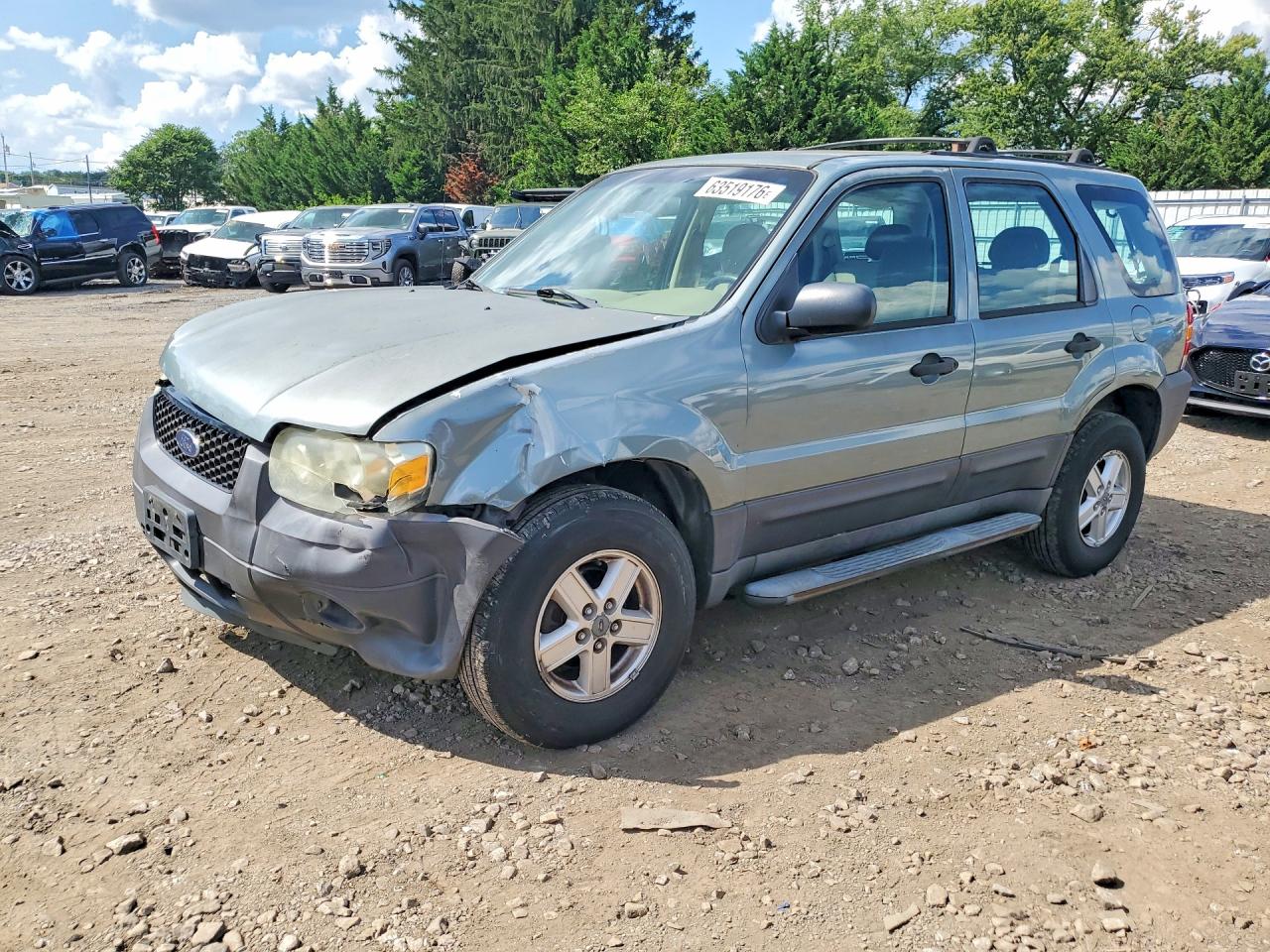 2005 Ford Escape Xls Gray vin: 1FMCU92Z45KA81982