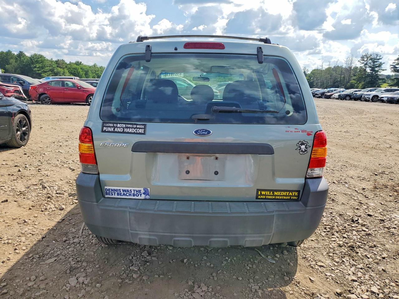 2005 Ford Escape Xls Gray vin: 1FMCU92Z45KA81982